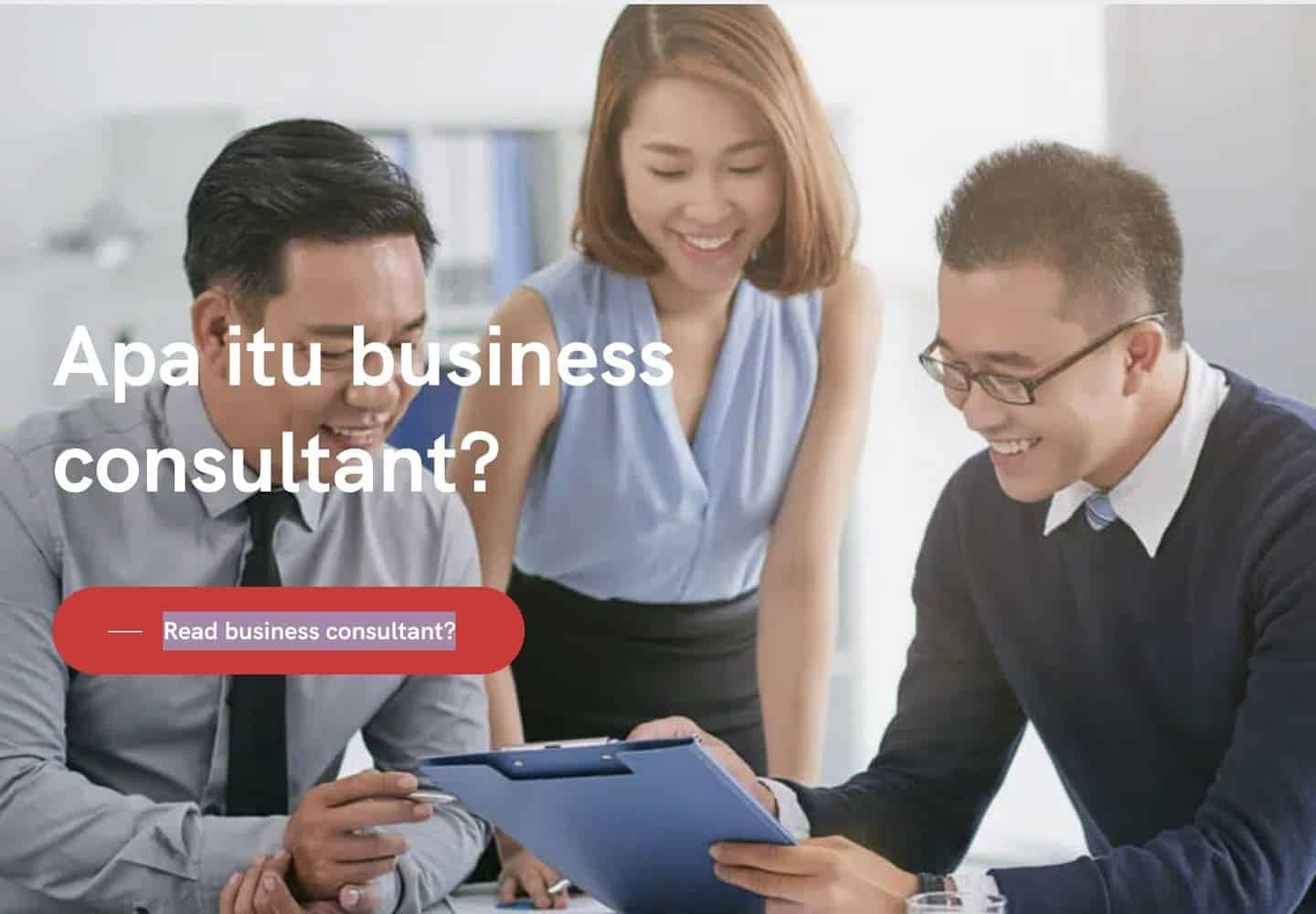 Apa Itu Business Consultant Inilah Tugas Business Consultant