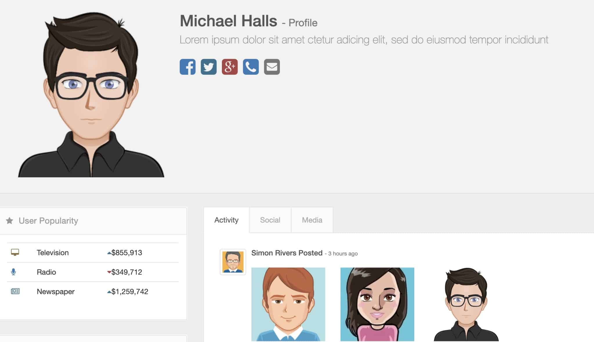 5 Contoh Web Profil Pribadi HTML dan CSS Terbaik