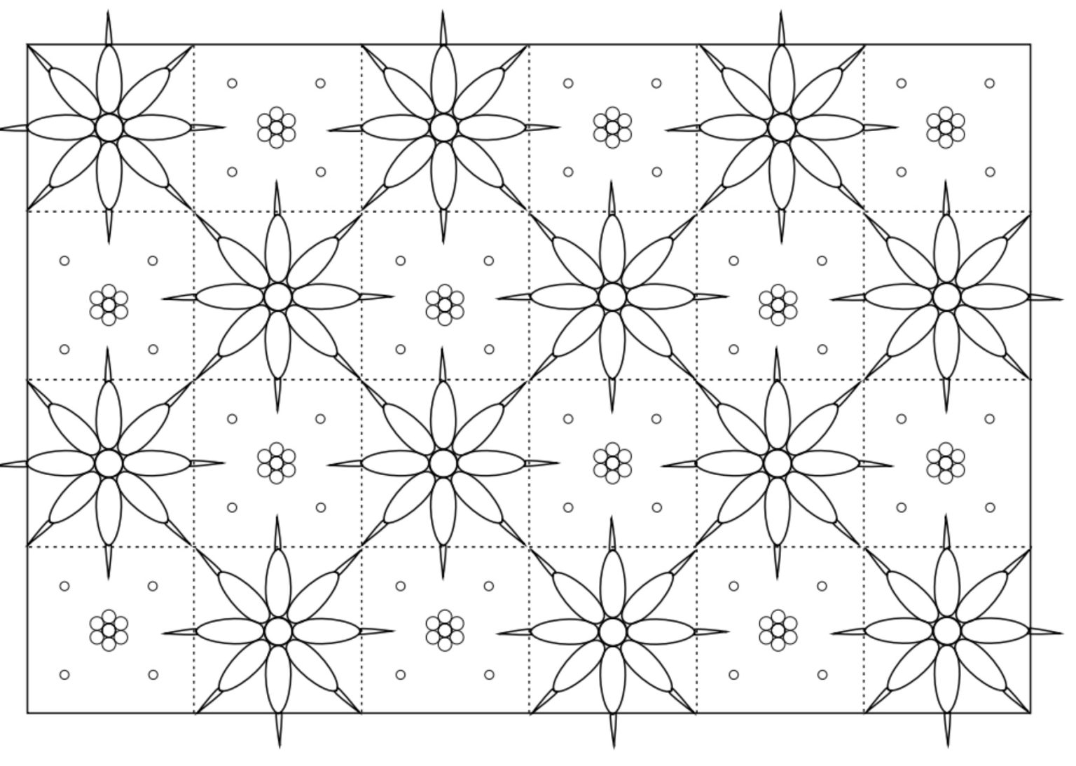 99+ Kumpulan Contoh Gambar Batik Mudah untuk Anak SD