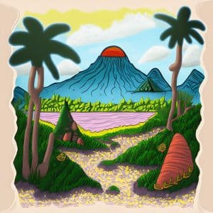 contoh gambar pemandangan alam yang indah